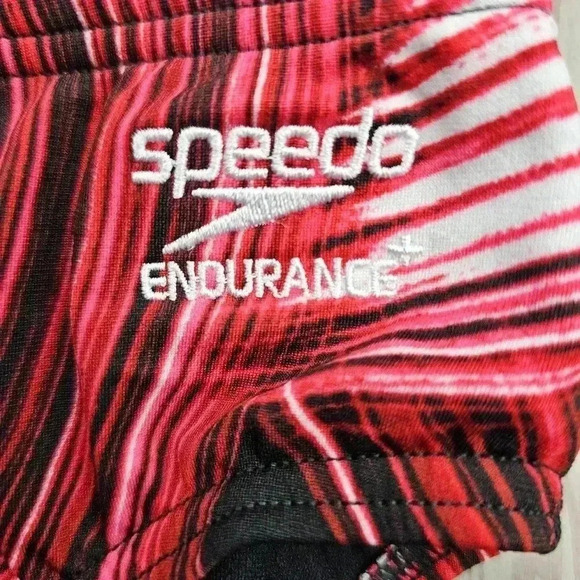 Men's Speedo Endurance+ Turbo Stroke Brief Red #7706715 NWT Sz 30 - Picture 6 of 7